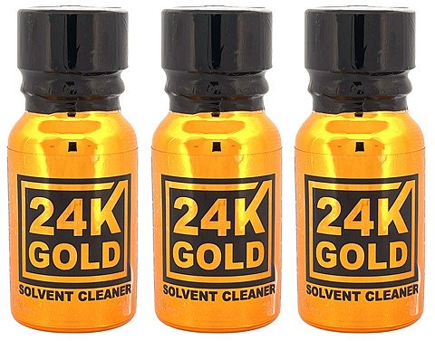 24K Gold Solvent Cleaners 3 Pack